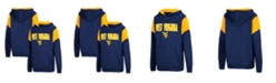 Colosseum Youth Boys Navy West Virginia Mountaineers VF Cut Sew Pullover Hoodie